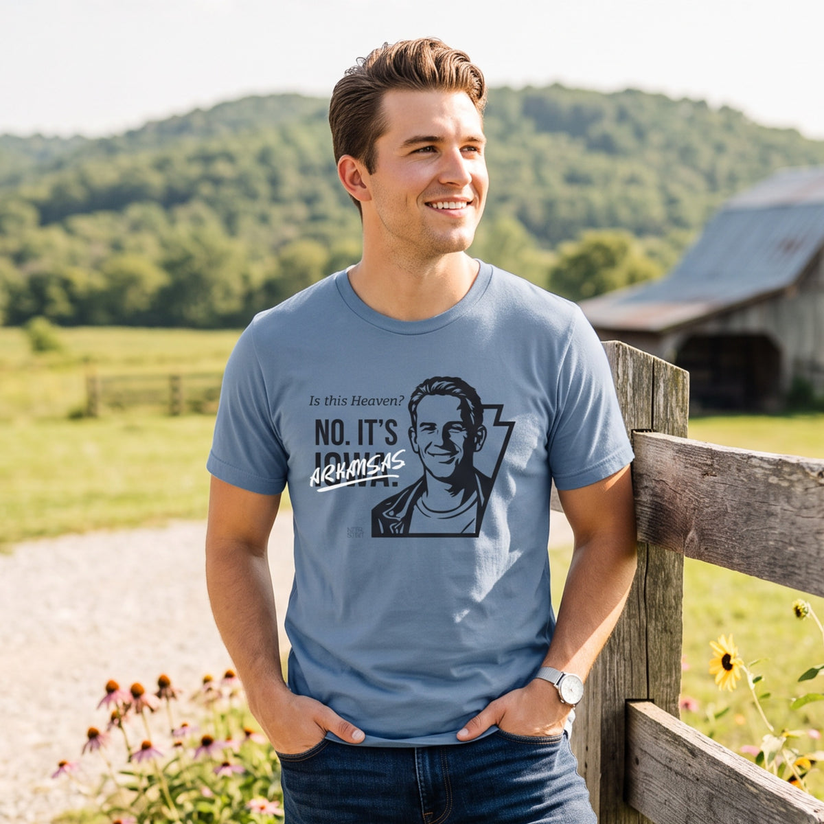 "Is This Heaven? No. It's Arkansas." Tee