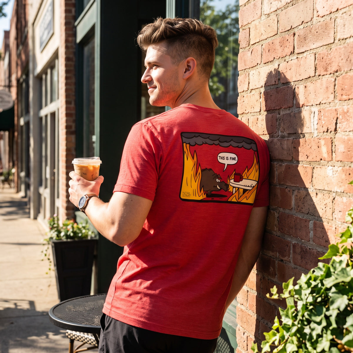 "This Is Fine" Tee