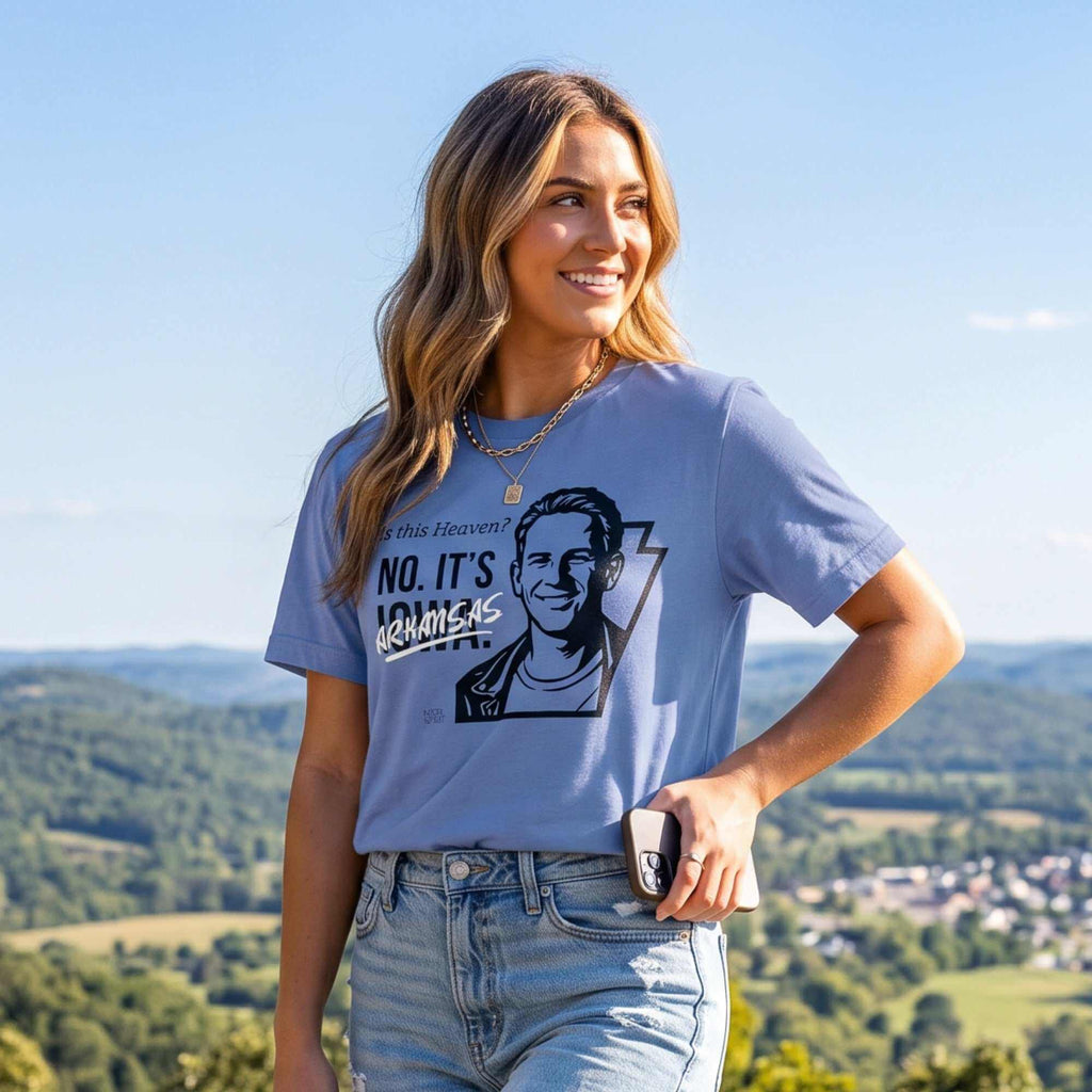 "Is This Heaven? No. It's Arkansas." Tee - NTRL STMT
